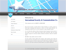 Tablet Screenshot of iscksa.com